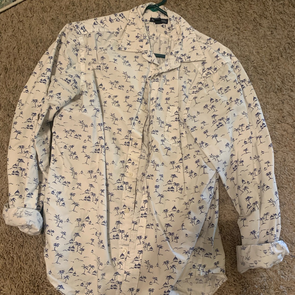 Gap Palm Tree Button Up
